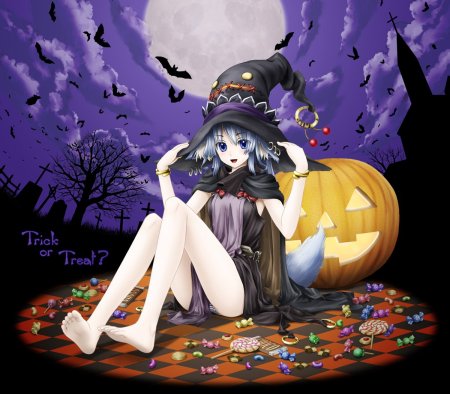 Аниме в стиле Хэллоуина