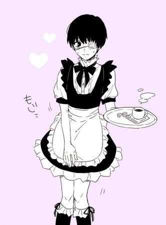 Токийский гуль Канеки горничная