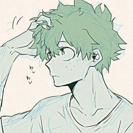 Мга Мидория арт