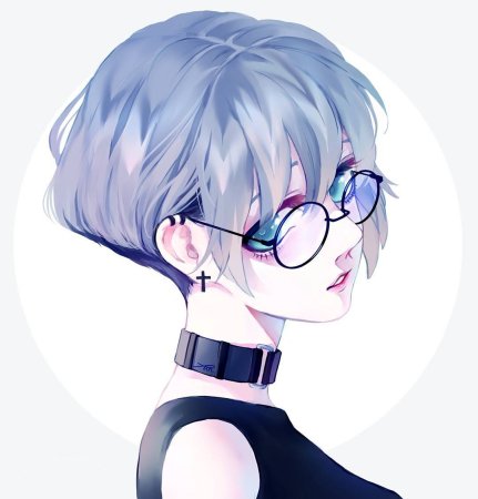 Аниме девушки с короткими волосами