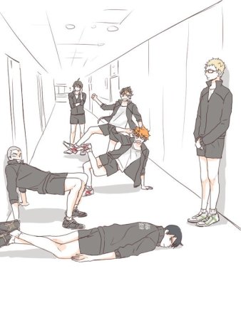 Комиксы Haikyuu