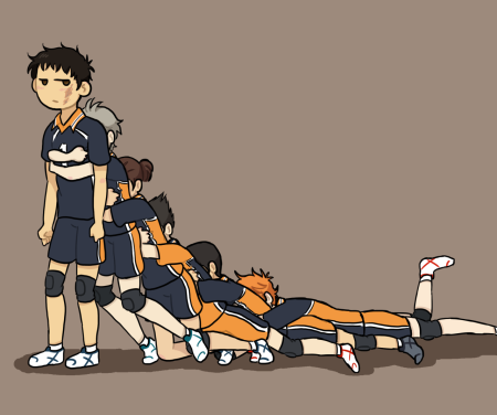 Карасуно Хината смешные