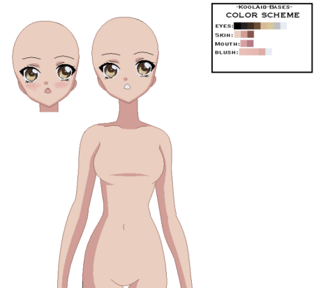 Манекен аниме девушки