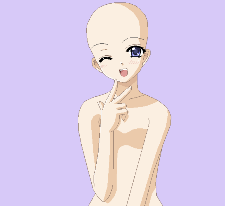 Аниме манекены