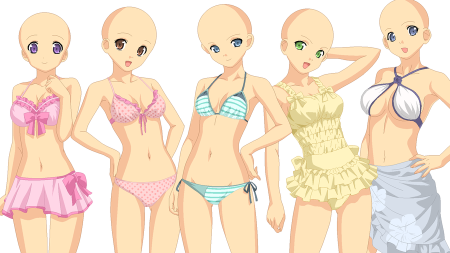 Заготовки для рисования людей