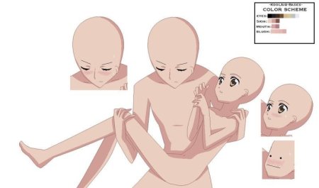 Аниме манекены