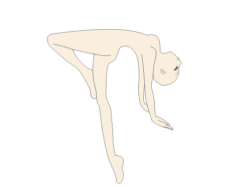 Аниме манекены для рисования белый