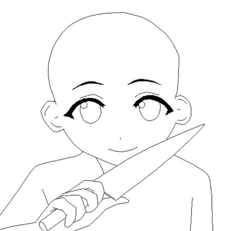 Манекен для рисования девушка