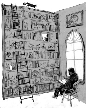 Библиотека иллюстрация