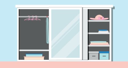 Гардеробная для бумажной куклы