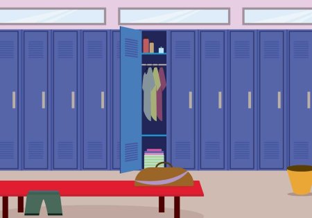 Фон раздевалки гача лайф