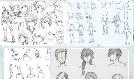 Обучалка рисования аниме