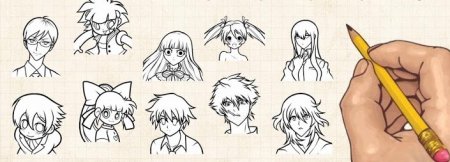 Уроки по рисованию аниме персонажей с нуля