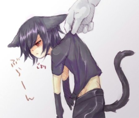 Аниме котики парни