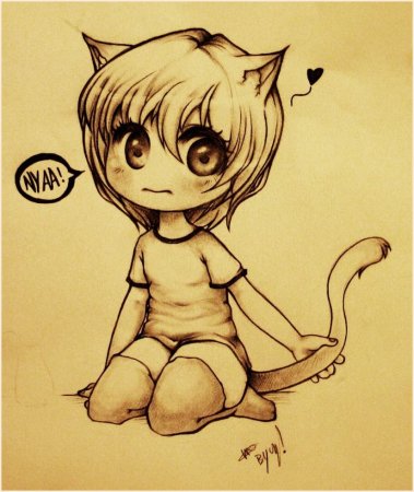 Аниме котики