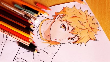 Хината шоё маркерами