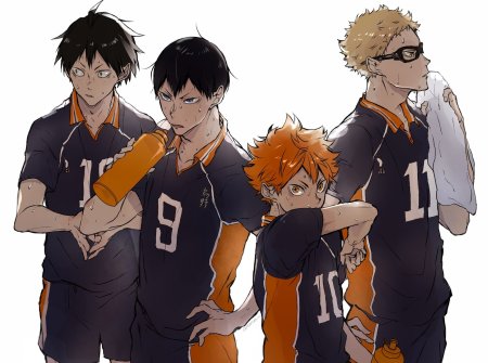 Карасуно Хината и Кагеяма