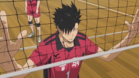 Куро Тетсуро с мячом