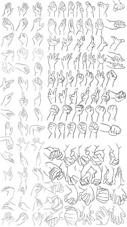 Аниме рука без фона