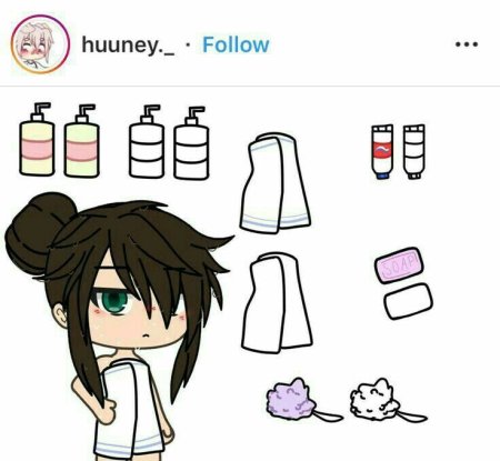 Позы для рисования гача