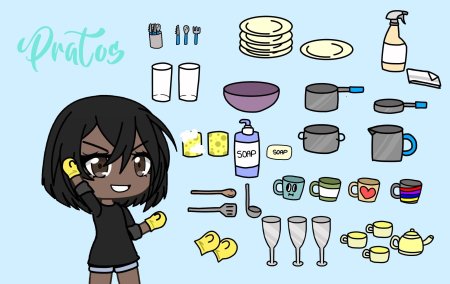 Гача лайф костюм Наруто