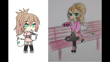 Картинки для срисовки гача