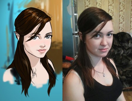 Преобразить свой портрет