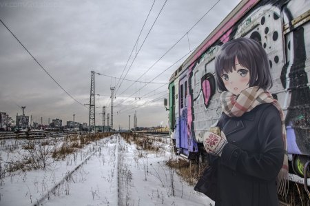 Аниме тянка в Реал лайф