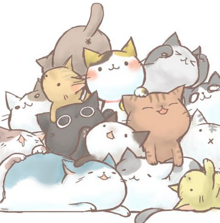 Аниме котики