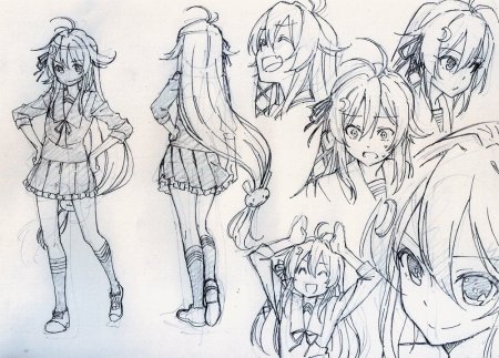 Рисунки аниме