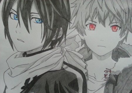 Бездомный Бог Аято и Юкине