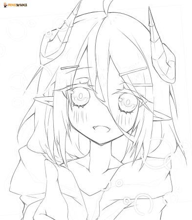 Аниме демоны для срисовки