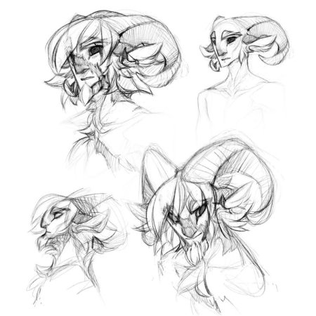 Скетчи для рисования персонажей