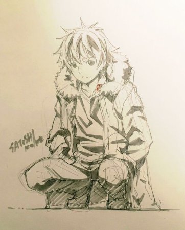 Юкинэ Бездомный Бог нарисовать