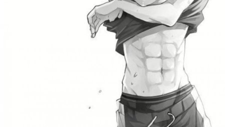 Парень в майке арт