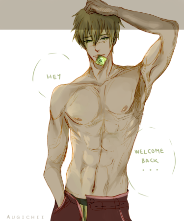 Накаченное тело для рисования