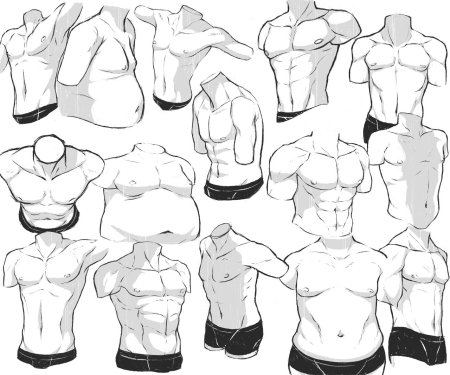 Аниме парни с тату