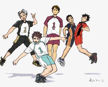 Бокуто,Хината и Ойкава