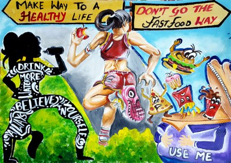 Постер healthy Lifestyle