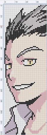 Схемы фенечек прямым плетением аниме