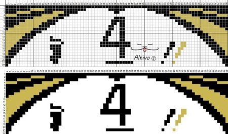 Фенечка Haikyuu схема