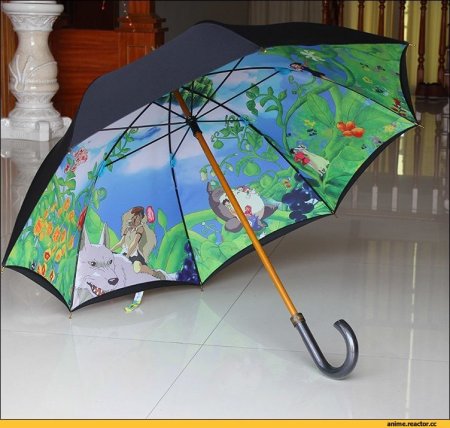 Аниме девочка с зонтиком