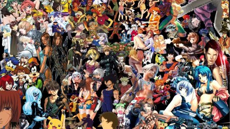 Популярные аниме персонажи