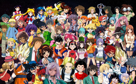 Разные аниме