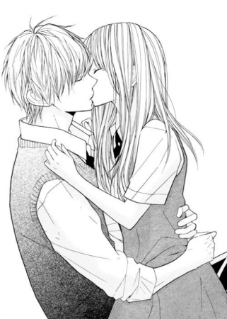 Поцелуй арт