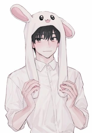 Аниме для срисовки парни с ушками