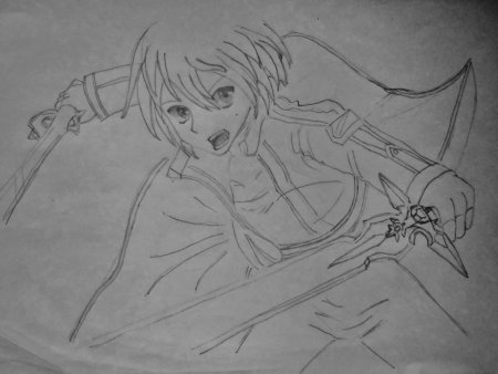 Рисунки аниме лёгкие