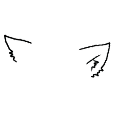 Анимешные кошачьи ушки