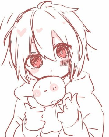 Аниме скетчи Мафумафу