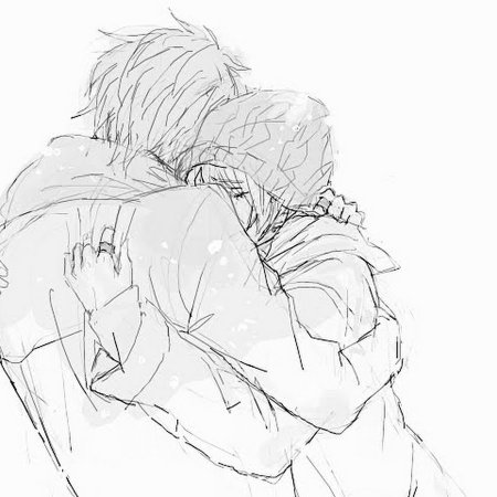 Объятия набросок